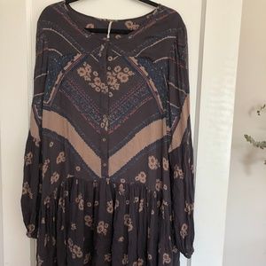 Free People Drop Hem Dress